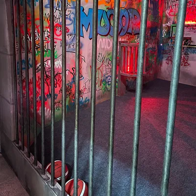 La cellule Basket de Prison Island