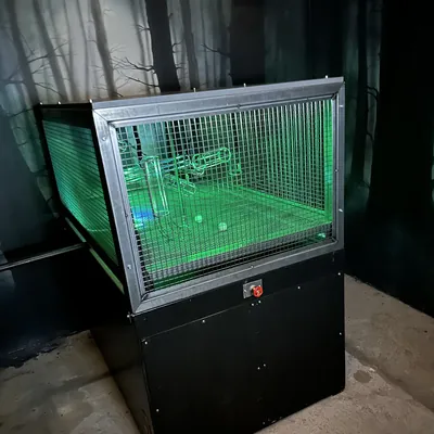 La cellule Boiler Room de Prison Island