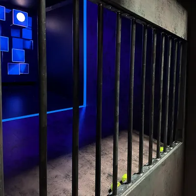 La cellule Hitman de Prison Island