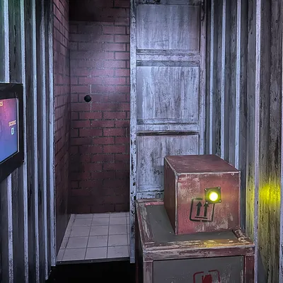 La cellule Les Docks de Prison Island